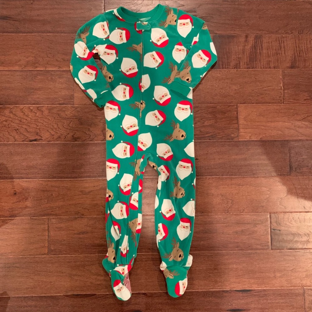 Carter’s Santa Print Blanket Sleeper